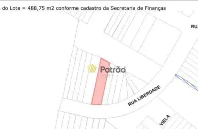 Terreno à venda, 488 m² por r$ 900.000,00 - vila baeta neves - são bernardo do campo/sp