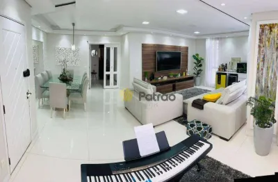 Apartamento com 3 dormitórios à venda, 158 m² por r$ 1.390.000,00 - vila assunção - santo andré/sp