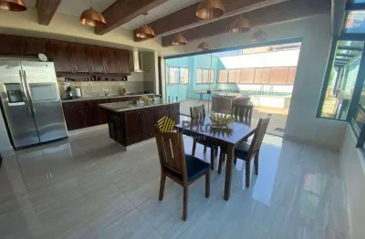 Cobertura à venda, 524 m² por r$ 5.500.000,00 - jardim do mar - são bernardo do campo/sp