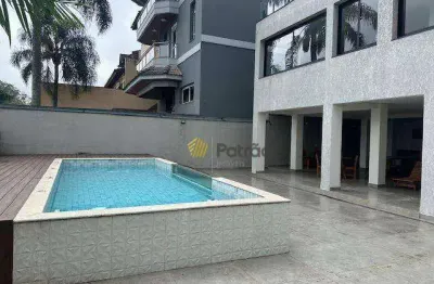 Casa com 4 dormitórios à venda, 384 m² por r$ 6.000.000,00 - swiss park - são bernardo do campo/sp