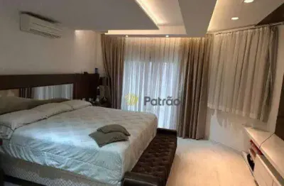 Apartamento com 3 dormitórios para alugar, 300 m² por r$ 18.150,00/mês - jardim do mar - são bernardo do campo/sp