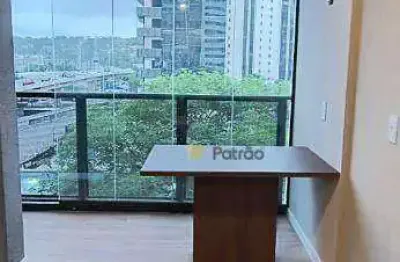 Benx vila olimpia (varanda) com 1 dormitório para alugar, 31 m² por r$ 6.055/mês - vila olímpia - são paulo/sp