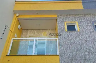 Sobrado à venda, 140 m² por r$ 745.000,00 - vila camilópolis - santo andré/sp