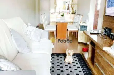 Apartamento com 3 dormitórios à venda, 84 m² por r$ 638.000,00 - vila valparaíso - santo andré/sp