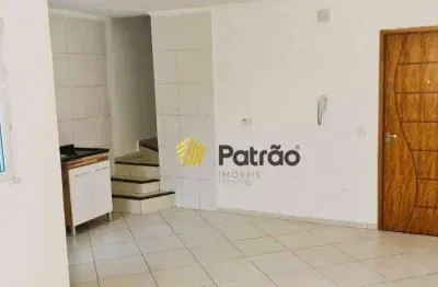 Apartamento duplex com 3 dormitórios para alugar, 70 m² por r$ 3.010,00/mês - vila eldízia - santo andré/sp
