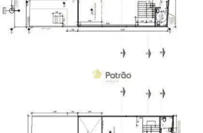 Galpão para alugar, 300 m² por r$ 22.100,00/mês - vila assunção - santo andré/sp