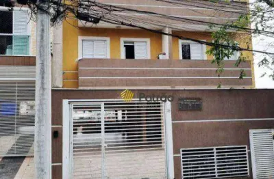 Apartamento com 2 dormitórios à venda, 39 m² por r$ 275.000,00 - jardim cristiane - santo andré/sp