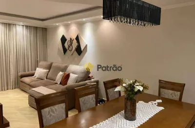 Apartamento com 3 dormitórios à venda, 104 m² por r$ 730.000,00 - jardim chácara inglesa - são bernardo do campo/sp