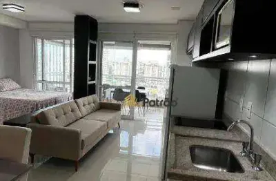 Apartamento no mondial home com 1 dormitório à venda, 42 m² por r$ 540.000 - centro - são bernardo do campo/sp