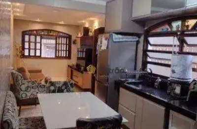 Sobrado com 3 dormitórios à venda, 125 m² por r$ 600.000,00 - vila vivaldi - são bernardo do campo/sp