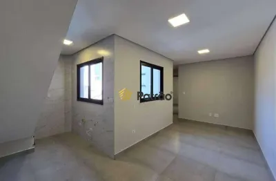 Cobertura sem condomínio com 2 dormitórios à venda, 82 m² por r$ 439.000 - jardim das maravilhas - santo andré/sp