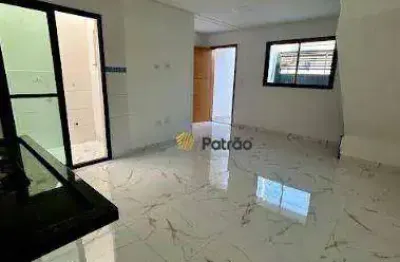 Sobrado com 2 dormitórios para alugar, 96 m² por r$ 2.833,00/mês - parque novo oratório - santo andré/sp