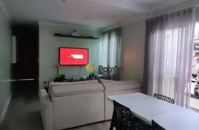 Apartamento com 2 dormitórios à venda, 68 m² por r$ 532.000,00 - vila valparaíso - santo andré/sp