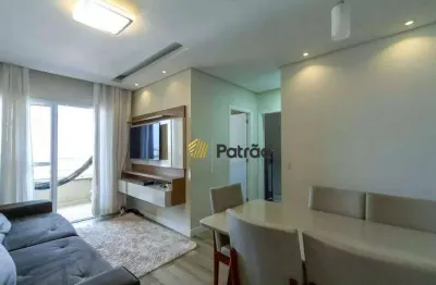 Apartamento com 3 dorm. à venda, 70 m² ,c/ lazer completo por r$ 535.000 - baeta neves - sbc/sp