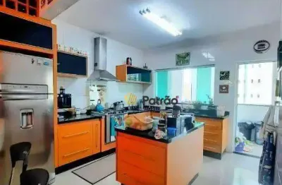 Sobrado de alto padrão à venda no jardim do mar – 251m² 3 suítes – 5 vagas – são bernardo do campo/sp