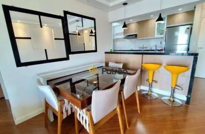 Apartamento com 1 dormitório para alugar, 70 m² por r$ 3.493,82/mês - vila valparaíso - santo andré/sp