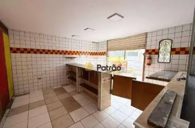 Salão para alugar, 175 m² por r$ 3.750,00/mês - parque são diogo - são bernardo do campo/sp