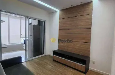 Apartamento com 1 dormitório para alugar, 37 m² por r$ 3.160,00/mês - jardim do mar - são bernardo do campo/sp