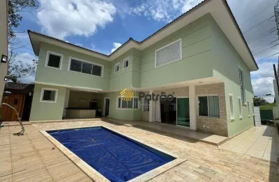 Casa com 4 dormitórios, 422 m² - venda por r$ 5.500.000,00 ou aluguel por r$ 24.000,00/mês - swiss park - são bernardo do campo/sp