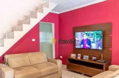 Sobrado com 3 dormitórios à venda, 123 m² por r$ 350.000,00 - vila das valsas - são bernardo do campo/sp