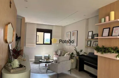 Cobertura com 3 dormitórios à venda, 128 m² por r$ 1.800.000,00 - nova petrópolis - são bernardo do campo/sp