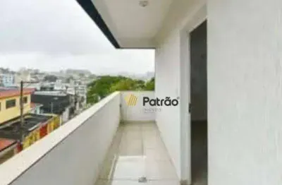 Apartamento com 2 dormitórios para alugar, 77 m² por R$ 2.452,00/mês - Vila Nogueira - Diadema/SP