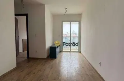 Apartamento com 2 dormitórios para alugar, 56 m² por R$ 3.173,00/mês - Vila Scarpelli - Santo André/SP