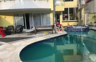 Casa com 4 dormitórios à venda, 600 m² por r$ 6.000.000,00 - swiss park - são bernardo do campo/sp