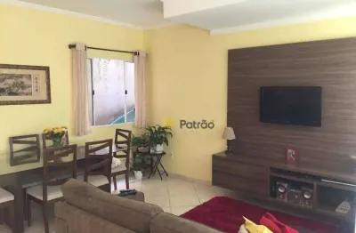 Sobrado com 3 dormitórios à venda, 115 m² por r$ 692.000,00 - baeta neves - são bernardo do campo/sp