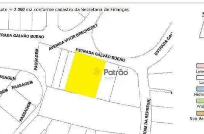 Área à venda, 2000 m² por r$ 1.650.000,00 - batistini - são bernardo do campo/sp