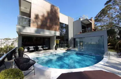 Casa com 5 dormitórios à venda, 561 m² por r$ 9.000.000,00 - swiss park - são bernardo do campo/sp