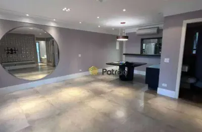 Apartamento com 2 dormitórios para alugar, 113 m² por r$ 5.713,37/mês - centro - são bernardo do campo/sp