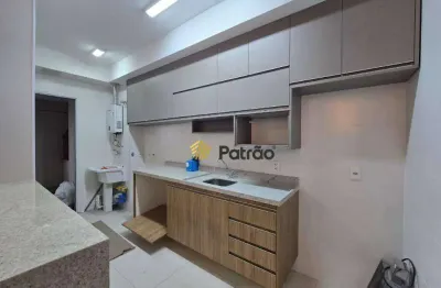 Apartamento com 2 dormitórios para alugar, 77 m² por r$ 5.311,90/mês - centro - são bernardo do campo/sp
