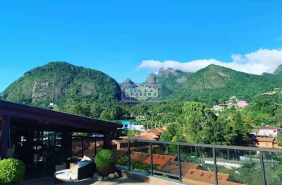 Cobertura com 3 quartos à venda na rua mello franco, alto, teresópolis, 147 m2 por r$ 1.700.000