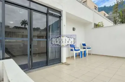 Casa em condomínio fechado com 4 quartos à venda na rua mário pederneiras, humaitá, rio de janeiro, 200 m2 por r$ 1.880.000