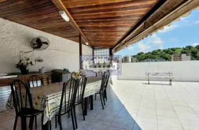 Cobertura com 3 quartos à venda na rua pedro teles, praça seca, rio de janeiro, 190 m2 por r$ 379.000