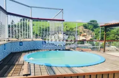 Cobertura com 3 quartos à venda na rua baronesa, praça seca, rio de janeiro, 148 m2 por r$ 395.000