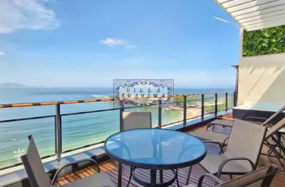 Cobertura com 7 quartos à venda na avenida atlântica, copacabana, rio de janeiro, 448 m2 por r$ 16.700.000