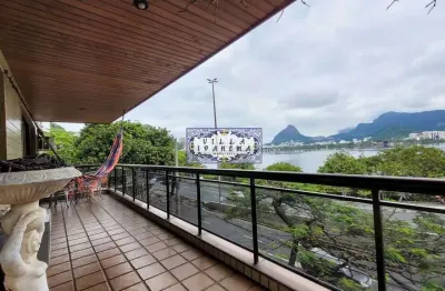 Apartamento com 4 quartos para alugar na avenida epitácio pessoa, lagoa, rio de janeiro, 170 m2 por r$ 18.000