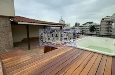 Cobertura com 3 quartos à venda na rua comandante rúbens silva, freguesia (jacarepaguá), rio de janeiro, 216 m2 por r$ 795.000