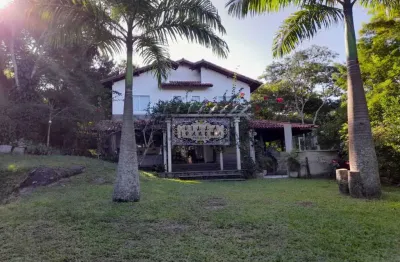 Casa em condomínio fechado com 5 quartos à venda na rua a, tinguí (sampaio correia), saquarema, 800 m2 por r$ 1.800.000