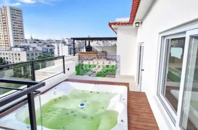 Cobertura com 3 quartos à venda na rua são salvador, flamengo, rio de janeiro, 182 m2 por r$ 1.990.000
