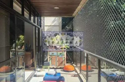 Apartamento com 4 quartos à venda na avenida general san martin, leblon, rio de janeiro, 203 m2 por r$ 4.850.000