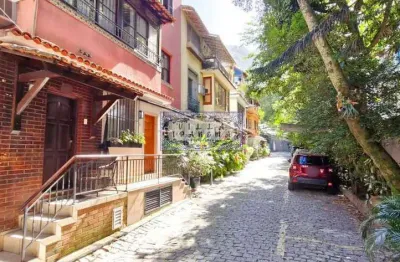 Casa em condomínio fechado com 3 quartos à venda na rua do humaitá, humaitá, rio de janeiro, 110 m2 por r$ 1.600.000