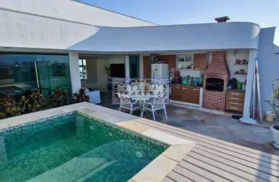 Cobertura com 5 quartos à venda na rua demosthenes madureira de pinho, recreio dos bandeirantes, rio de janeiro, 387 m2 por r$ 2.000.000