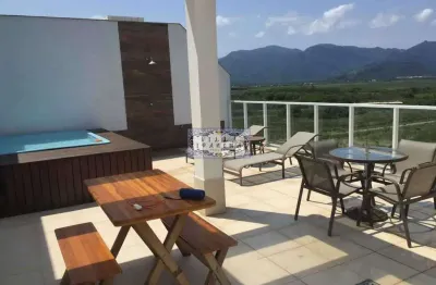 Cobertura com 3 quartos à venda na rua teixeira heizer, recreio dos bandeirantes, rio de janeiro, 166 m2 por r$ 970.000