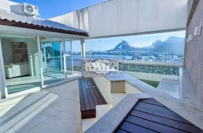 Cobertura com 3 quartos à venda na rua do humaitá, humaitá, rio de janeiro, 165 m2 por r$ 3.000.000