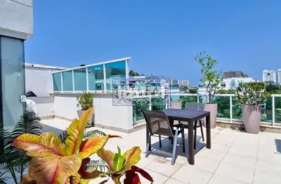 Cobertura com 3 quartos à venda na avenida george savalla, recreio dos bandeirantes, rio de janeiro, 150 m2 por r$ 1.440.000