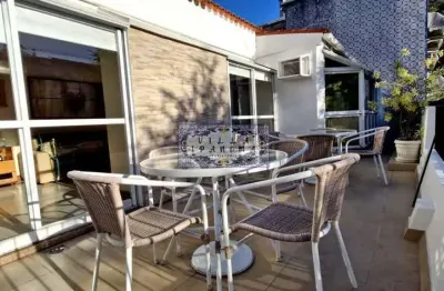 Cobertura com 4 quartos à venda na rua general dionísio, humaitá, rio de janeiro, 182 m2 por r$ 1.950.000