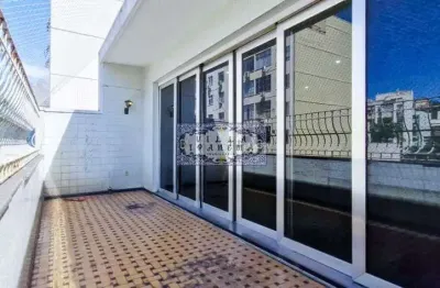Cobertura com 3 quartos para alugar na rua coelho neto, laranjeiras, rio de janeiro, 370 m2 por r$ 9.000